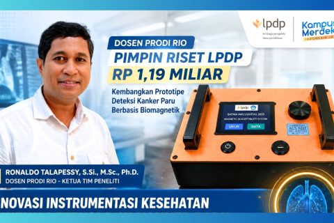 Dosen Prodi RIO Unpatti Pimpin Riset LPDP Rp1,19 Miliar Kembangkan Teknologi Deteksi Dini Kanker Paru